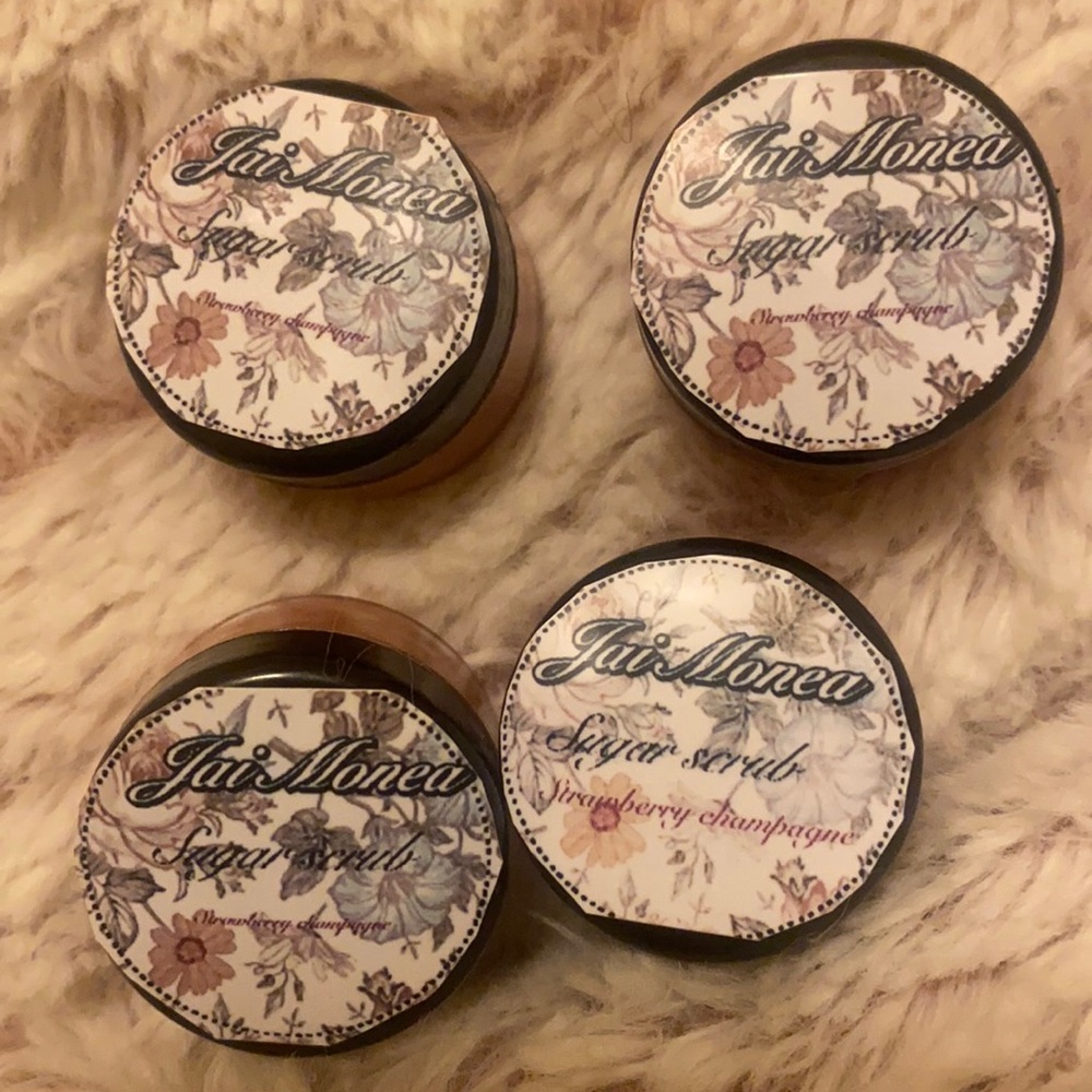 Homemade sugar scrub